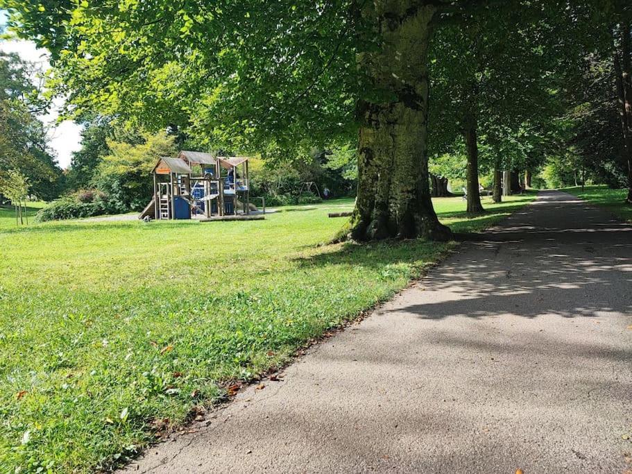 -Stadthaus Ida- Mit Grosser Dachterasse, Am Schlosspark, Luftkurort Kisslegg, Boxspringbetten, Kaffeevollautomat, Smarttv, Familienfreundlich, Grosszuegig, Zentral 외부 사진
